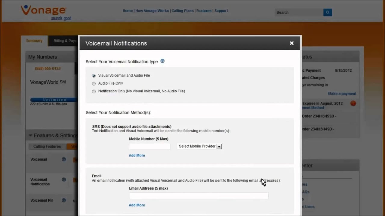 How to Change Voicemail on Vonage Business