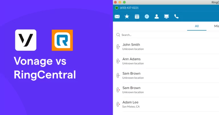 Vonage Vs Ringcentral