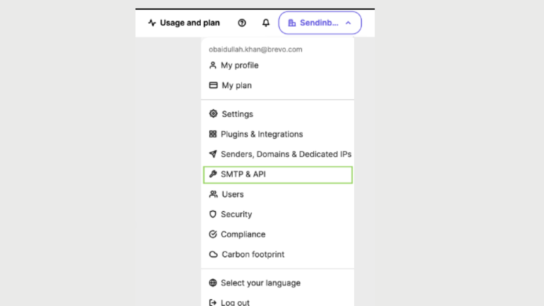 How to Get Brevo Api Key