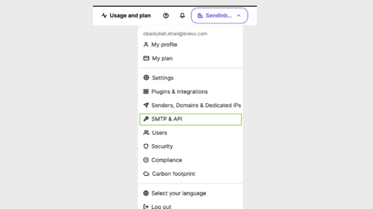 How to Get Brevo Api Key